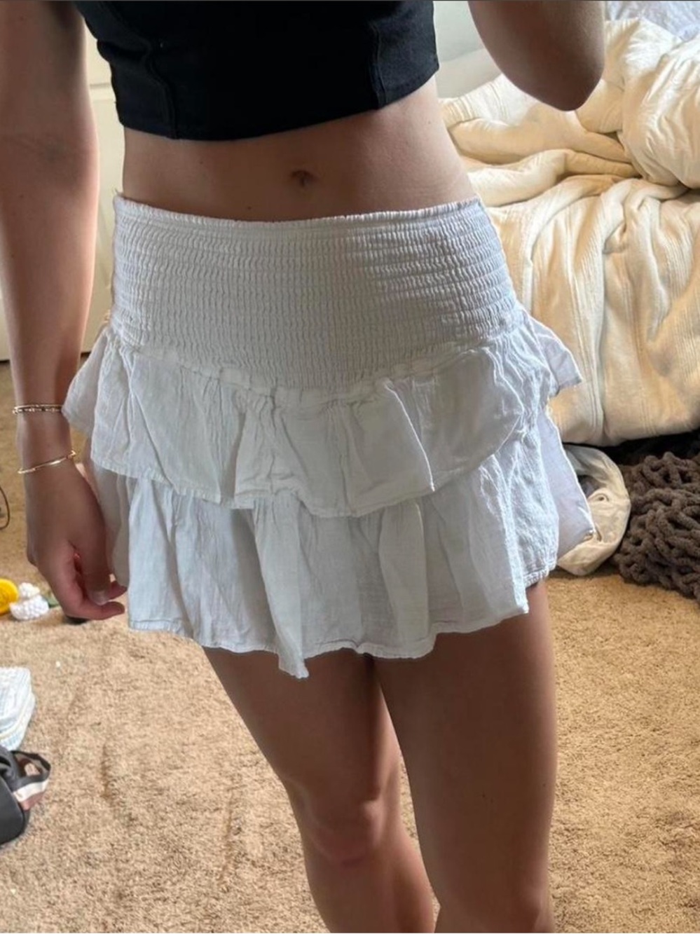 Blanco by Nature white skirt